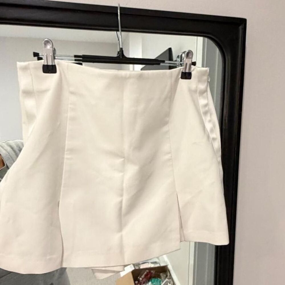 Zara Women's White Skirt